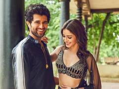 Vijay Deverakonda, Ananya Panday Twin In Black For Liger Promotions