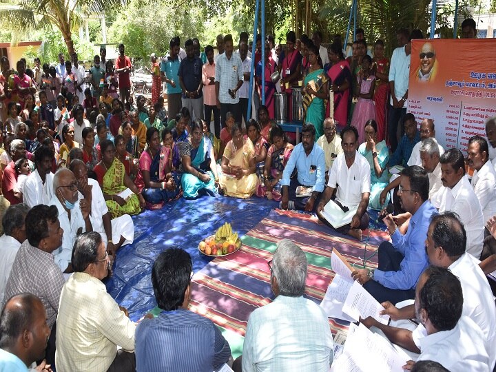 அமைதியாக இருக்க சொன்னது குத்தமா..? கிராம சபா கூட்டத்தில் தாக்கப்பட்ட வார்டு உறுப்பினர்