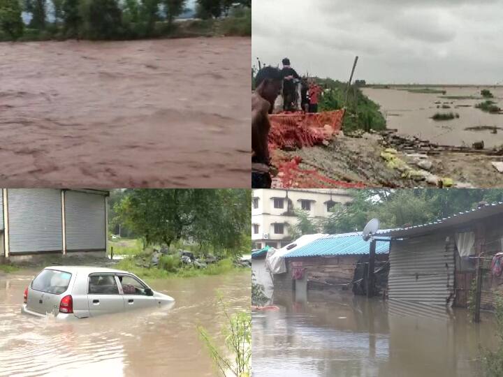 India Weather Forecast Monsoon Update Heavy Rainfall MP Jammu Kashmir Odisha Flood Flood Updates: पहाड़ से मैदान तक आफत की बारिश,10 राज्यों में बाढ़ का तांडव, मध्य प्रदेश से कश्मीर तक बढ़ी मुसीबत