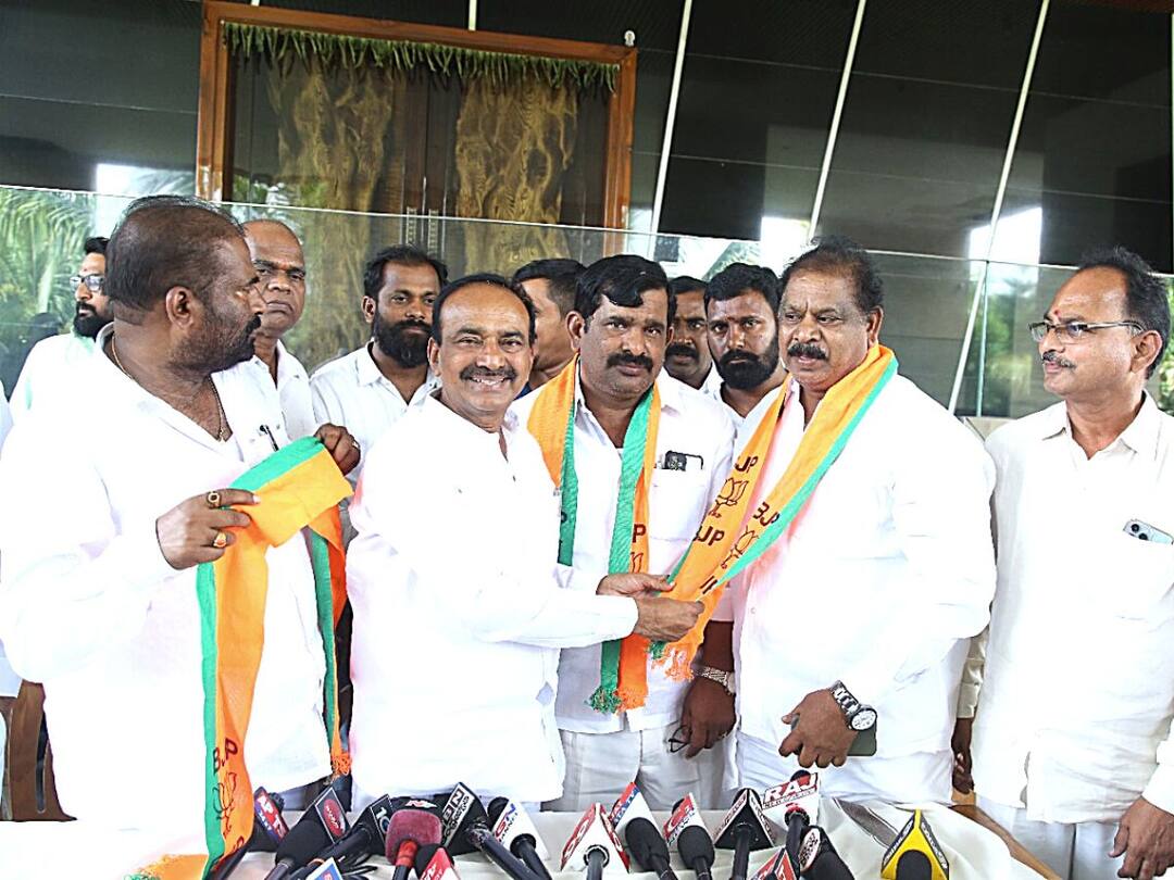 Chautuppal MPP from TRS joins BJP. Munugodu BJP : మునుగోడులో టీఆర్ఎస్‌కు షాక్ - బీజేపీలో చేరిన చౌటుప్పల్ ఎంపీపీ !