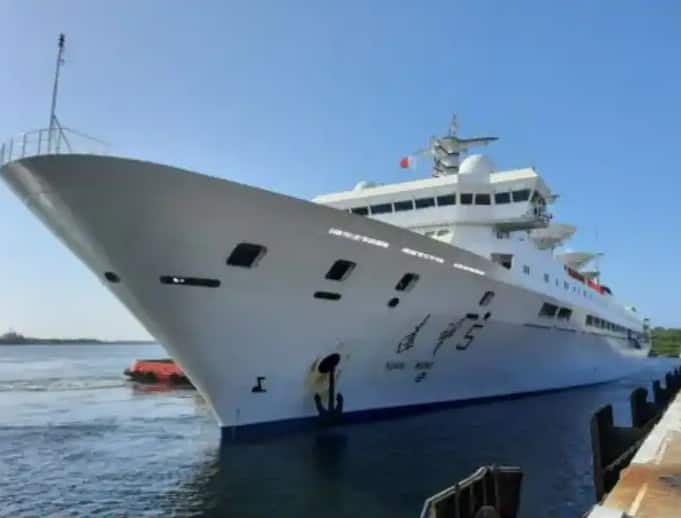 Chinese Spy Ship Yuan Wang 5 Docks at Hambantota Port Despite India’s Concerns China Spy Ship: ભારતની ચિંતાઓ વચ્ચે શ્રીલંકા પહોંચ્યુ ચીનનું 'જાસૂસી જહાજ', સેટેલાઇટ-મિસાઇલ ટ્રેક કરવામાં સક્ષમ