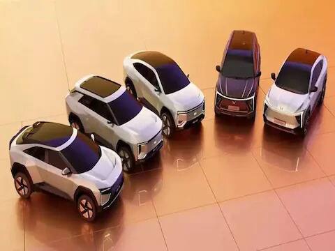 Mahindra unveils 5 new electric suv models launch in 2024 EV ਸੈਗਮੈਂਟ 'ਚ ਮਹਿੰਦਰਾ ਦੀ ਐਂਟਰੀ, ਪੇਸ਼ ਕੀਤੀਆਂ 5 ਨਵੀਆਂ ਇਲੈਕਟ੍ਰਿਕ SUVs