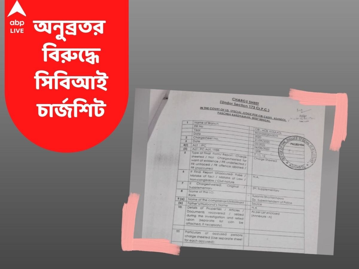 Anubrata Mandal: গরুপাচারকাণ্ডে সরাসরি যোগ অনুব্রতর, তাঁর নাম করে টাকা তুলতেন সায়গল! সিবিআই চার্জশিটে দাবি