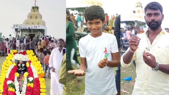Kurnool Devotees Offer live scorpions : కొండలరాయుడికి వింత కానుకలు | ABP Desam