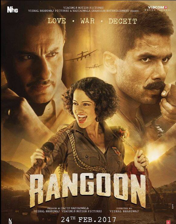 Saif Ali Khan's second collaboration with Vishal Bhardwaj in Rangoon in a grey character who is possessive about his love is a performance to watch