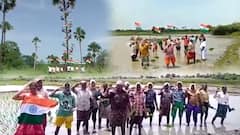 National Anthem Everywhere : తెలంగాణలో ప్రతీ చోటా రెపరెపలాడిన మువ్వన్నెల పతాకం | ABP Desam