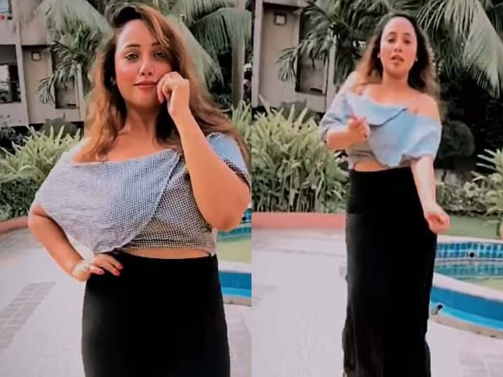 Rani chatterjee latest dance video going viral on internet Rani chatterjee पर चढ़ा बॉलीवुड का फीवर, इस नूर को देख फैंस हुए चूर-चूर