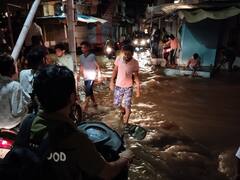 In Pics: तेज बारिश से बूंदी में बिगड़े हालात, घरों में भरा पानी, नदी-नाले उफान पर