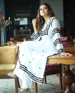 PHOTO: पांढऱ्या ड्रेसमध्ये टीना दत्ताने शेअर केला किलर लुक; चाहते घायाळ!