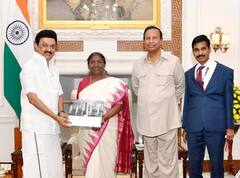 IN PICS | Tamil Nadu CM Stalin Meets PM Modi, President Droupadi Murmu, VP Jagdeep Dhankhar