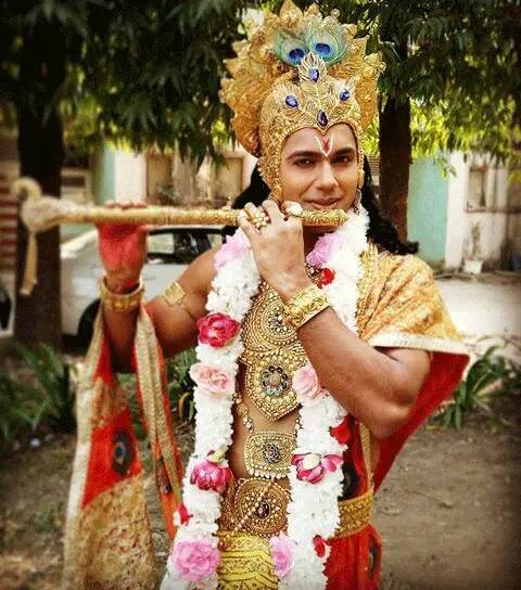 સૌરભ પાંડેએ 2015ના શો સૂર્યપુત્ર કર્ણમાં શ્રી કૃષ્ણની ભૂમિકા ભજવી હતી. જો કે, શોમાં શ્રી કૃષ્ણની વાર્તાને મુખ્ય રીતે રજૂ કરવામાં આવી ન હતી.