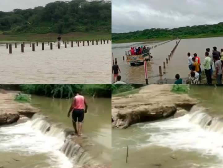 एक ओर बारिश लगातार होने से नदी नालों में पानी का जलस्तर कम होने का नाम नहीं ले रहा है. लगातार नदी को पार करने की घटनाएं भी सामने आती है.