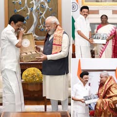 IN PICS | Tamil Nadu CM Stalin Meets PM Modi, President Droupadi Murmu, VP Jagdeep Dhankhar