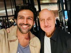 Kartik Aaryan के साथ फोटो शेयर कर अनुपम खेर ने साधा फ्लॉप फिल्मों पर निशाना? 'वक्त के साथ लोगों का टेस्ट बदल रहा है...'