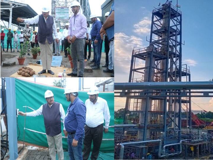 MP: Country's largest thermal power plant NTPC Vindhyachal launched Carbon Dioxide Capture Plant ann MP: प्रदूषण से अब मिलेगी निजात, देश के सबसे बड़े थर्मल पावर प्लांट NTPC विंध्याचल ने कार्बन डाइऑक्साइड कैप्चर प्लांट का किया शुभारंभ