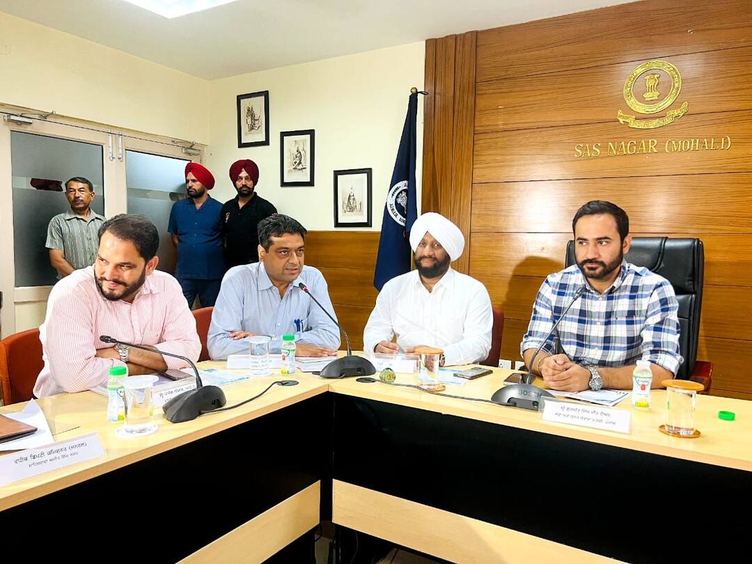 Meet Hayer visited four districts and reviewed the preparations for the Punjab Sports Fair ਖੇਡਾਂ ਵਤਨ ਪੰਜਾਬ ਦੀਆਂ; ਮੀਤ ਹੇਅਰ ਵੱਲੋਂ ਚਾਰ ਜ਼ਿਲ੍ਹਿਆਂ ਦਾ ਦੌਰਾ ਕਰਕੇ ਪੰਜਾਬ ਖੇਡ ਮੇਲੇ ਦੀਆਂ ਤਿਆਰੀਆਂ ਦਾ ਲਿਆ ਜਾਇਜ਼ਾ