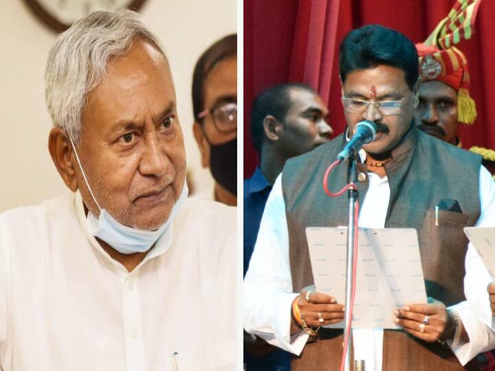 Bihar CM Nitish Kumar Statement on Law Minister and RJD MLC Kartikeya Singh know what he said Bihar: विवादों में घिरे कानून मंत्री कार्तिकेय सिंह को लेकर आया नीतीश कुमार का बयान, कहा- मुझे जानकारी नहीं