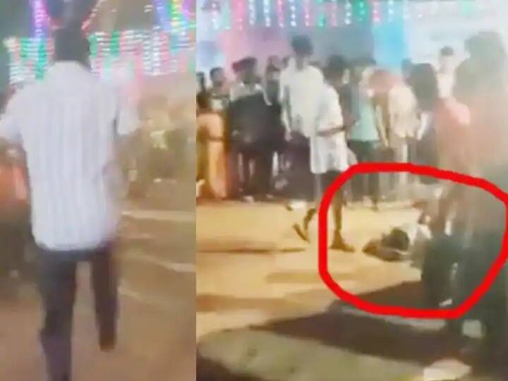 Kabaddi player collapses while trying to somersault during temple festival in Tamil Nadu | Video Kabaddi player  Death: एक कोलांटी उडी अन् आयुष्याला ब्रेक! कसरत दाखवणाऱ्या कबड्डीपटूचा मृत्यू, पाहा व्हिडिओ