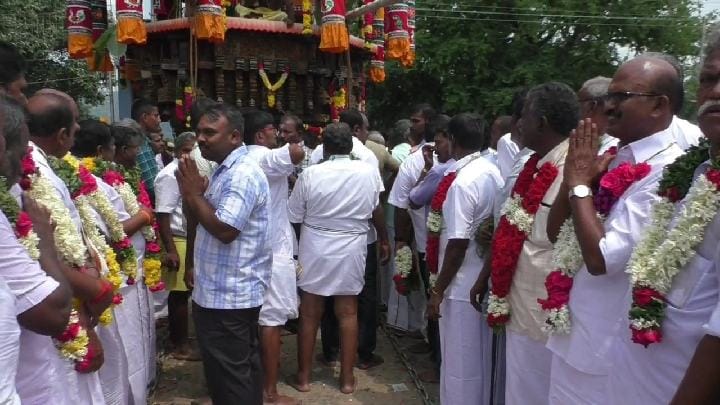 பாப்பிரெட்டிபட்டி ஸ்ரீ காணியம்மன் தேர் திருவிழா - திரளான பக்தர்கள் பங்கேற்பு