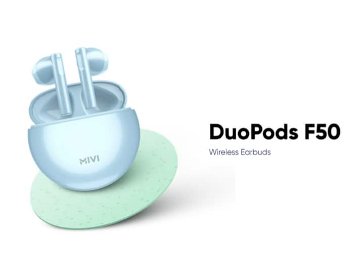 Mivi Duopods F50 launched at a low price, know the price and features Mivi Duopods F50 कम कीमत में हुए लॉन्च, मिलेगा 50 घंटे का बैटरी बैकअप, जानें कीमत और खासियत