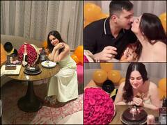 Shraddha Arya ने शादी के बाद पहले जन्मदिन पर मचाया गर्दा, केक काटने से लेकर पति संग लिप लॉक की तस्वीरें वायरल