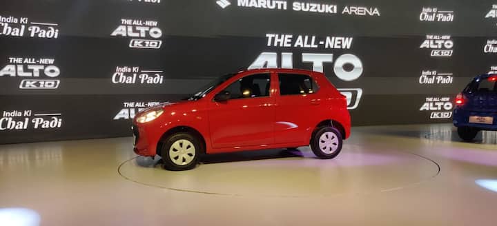 The new Alto K10 will get a K10C petrol engine which develops 67 bhp while the 800cc engine is for the standard Alto.