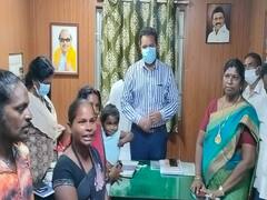 ‘அஸ்வினி என்னை நேரடியாக சந்தித்து கடை ஒதுக்க கோரிக்கை வைத்தார்’ - ஆட்சியர் ராகுல் நாத் பேட்டி