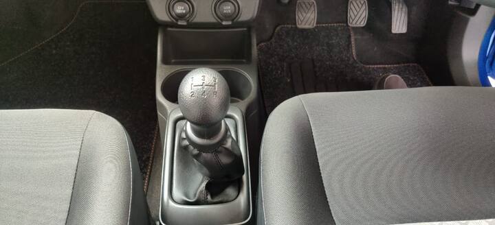 Gearbox options include a standard 5-speed manual gearbox and an AMT for more convenience. It is also noted that window switches are placed on the centre of the dashboard. The AMT gearbox is available from VXi onwards while the top-end AMT automatic Alto K10 is priced at Rs 5.83 lakh.