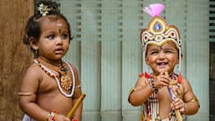 Krishna Janmashtami: কৃষ্ণের সাজে খুদেরা, জন্মাষ্টমীর উৎসবে মাতোয়ারা সারা দেশ