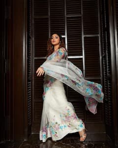 Donal Bisht ने साड़ी में बिखेरा जलवा, सिजलिंग लुक देख कायल हुए फैंस