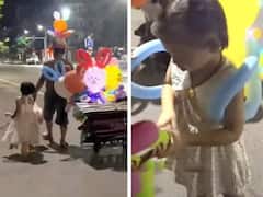 மகள் படிக்கணும்.. படிப்புக்காக இரவெல்லாம் பலூன் விற்கும் தந்தையும் மகளும்! மனதை தொட்ட கதை!