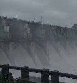धरणांच्या पाणी साठ्यात मोठी वाढ