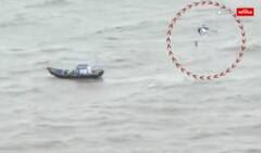 દમણ કોસ્ટગાર્ડે 4 લોકોને રેસ્ક્યૂ કરીને બચાવ્યા, અરબી સમુદ્રમાં એક બોટ ડૂબતા ચાર માછીમારો ફસાયા હતા