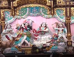 Krishna Janmashtami 2022: 2 साल बाद गिरगांव के इस्कॉन मंदिर में उमड़ी भीड़, प्रशासन मुस्तैद । Mumbai