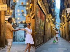 PICS: લગ્ન બાદ સાઉથ હસીના નયનતારા અને પતિ વિગ્નેશ શિવાનની રોમાન્ટિક તસવીરો વાયરલ, જુઓ.......