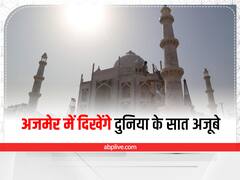 अब अजमेर में दिखेंगे दुनिया के सात अजूबे, 10 करोड़ की लागत से हुआ निर्माण