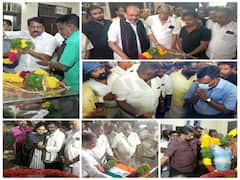Nellai Kannan : காற்றில் கலந்தது தமிழ் கடலின் மூச்சு - நெல்லை கண்ணன் இறுதி ஊர்வலத்தில் பங்கேற்ற தொல் திருமாவளவன்