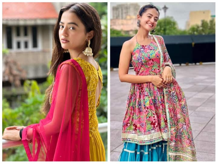 Helly Shah Photos: हेली शाह की गिनती टीवी की पॉपुलर एक्ट्रेस में होती है. हेली बेशक इन दिनों किसी टीवी शो में ना नजर आ रही हों लेकिन सोशल मीडिया पर खासा एक्टिव रहती है.