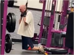 जिम में गर्दन से वजन उठाता दिखा शख्स, वीडियो देख इंटरनेट की जनता रह गई दंग