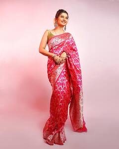 Prajakta Mali : 'लाजरा न साजरा मुखडा...', प्राजक्ता माळीचा मनमोहक अंदाज!