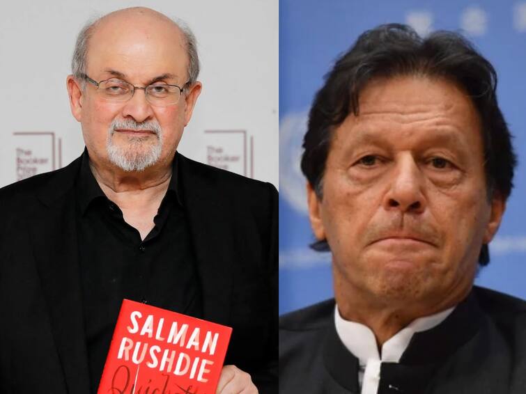 Pak ex prime minister Imran Khan about attack on Salman Rushdie Imran Khan on Salman Rushdie: ’இஸ்லாமியர்களின் கோபம் புரிகிறது... ஆனால் நியாயப்படுத்த முடியாது’ - சல்மான் ருஷ்டி மீதான தாக்குதல் குறித்து இம்ரான் கான்