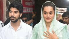 Dobaaraa: মাথায় ওড়না তাপসীর, সাদা পাঞ্জাবিতে পাভেল, কালীঘাটে পুজো দিলেন বলি তারকারা