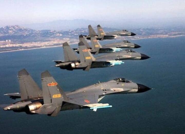 Taiwan tracks 15 Chinese fighter planes and 5 ships around country takes step in response China Taiwan Tension: बेकाबू ड्रैगन! ताइवान ने ट्रैक किए चीन के 15 लड़ाकू विमान-5 जंगी जहाज, जवाब में उठाया यह कदम