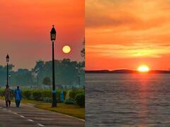 Best Sunrise Point in Delhi: दिल्ली की वो खास जगहें जहां सूर्योदय की खूबसूरती मोह लेंगी आपका मन, तस्वीरों पर डालें एक नजर