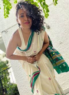 In Pics : पांढरी साडी, मोकळे केस, हास्य खुललं; स्वराचा भन्नाट बोल्ड अवतार