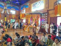 Pune Iskon Temple: पुण्यातील इस्कॉन मंदिरात जल्लोषात पार पडली कृष्ण जन्माष्ठमी, पहा फोटो...