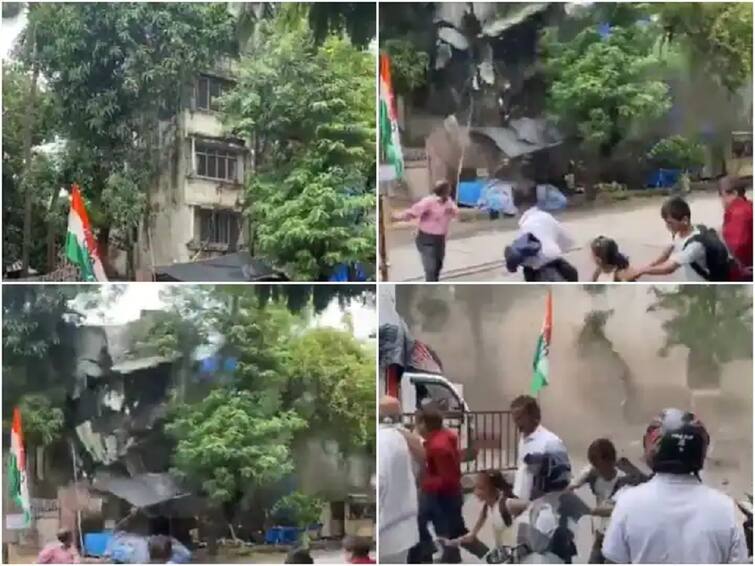 Mumbai Building Collapse Mumbai Four-storey Building Collapsed In Saibaba Nagar Borivali Details Awaited Mumbai :મુંબઈના બોરીવલી વિસ્તારમાં ચાર માળની બિલ્ડીંગ ધરાશાયી થઇ, 4-5 લોકોના દટાયાની આશંકા, જુઓ Video