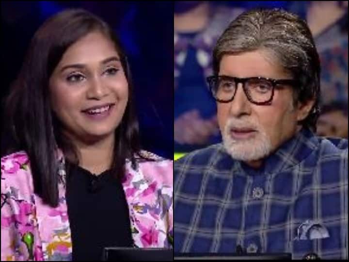 Kaun Banega Crorepati 14 Amitabh Bachchan got make up tips from contestant KBC 14: कंटेस्टेंट ने दिए मेकअप टिप्स तो हैरान रह गए Amitabh Bachchan, बोले- ये क्या है...