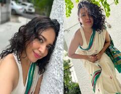 In Pics : पांढरी साडी, मोकळे केस, हास्य खुललं; स्वराचा भन्नाट बोल्ड अवतार