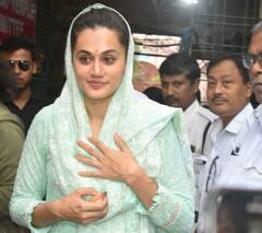 Dobaaraa: মাথায় ওড়না তাপসীর, সাদা পাঞ্জাবিতে পাভেল, কালীঘাটে পুজো দিলেন বলি তারকারা